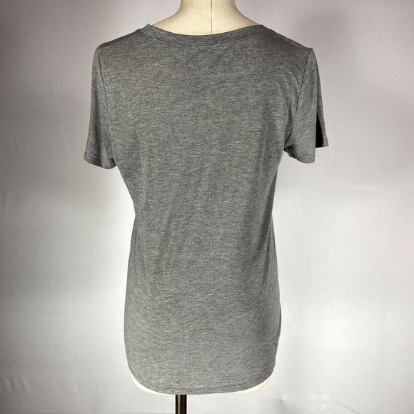 FRIENDS Central Perk Grey Graphic T-Shirt Women's Size XL** RUNS SMALL Crew Neck - Picture 3 of 6